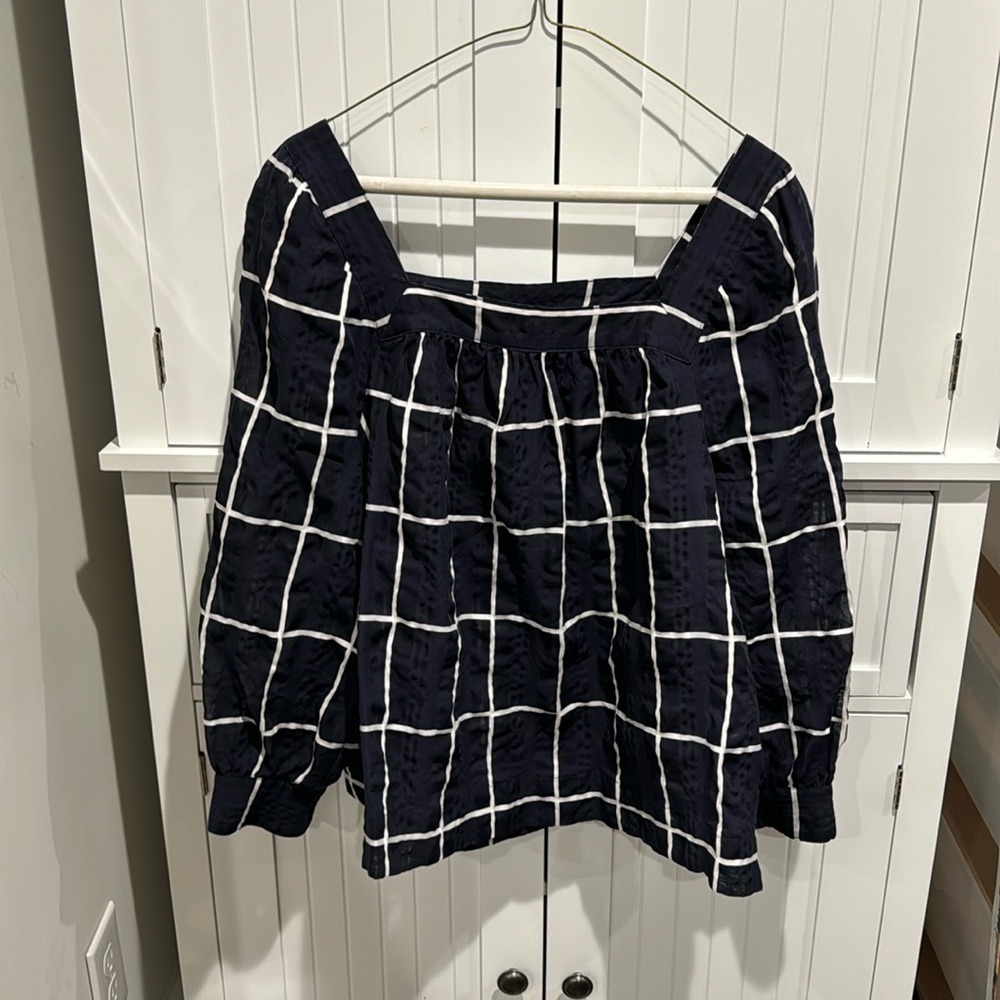 J. Crew sheer top